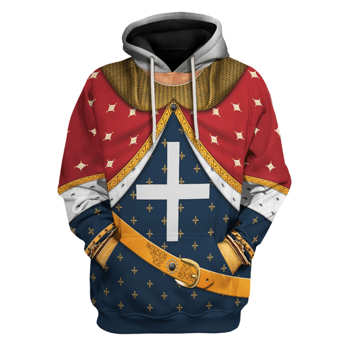 Gearhomie Richard I of England The Lionhearted Costume Hoodie Sweatshirt T-Shirt Tracksuit - Gearhomie.com