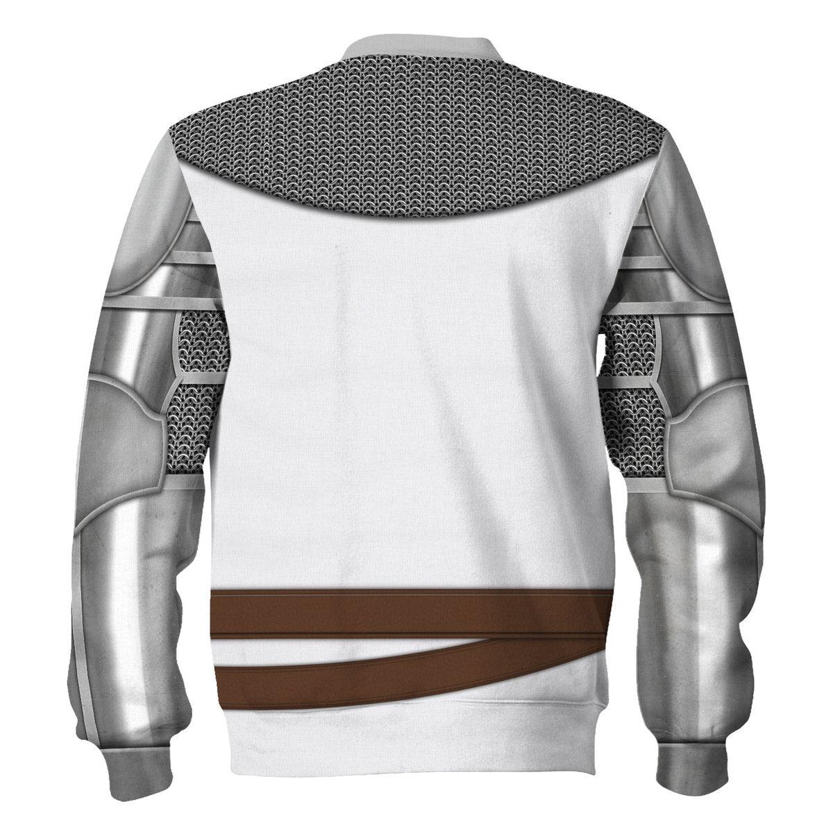 Gearhomie Richard The Lionheart Knight Costume Hoodie Sweatshirt T-Shirt Tracksuit - Gearhomie.com