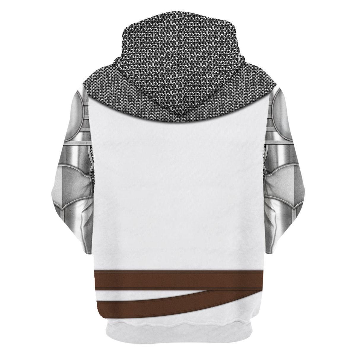 Gearhomie Richard The Lionheart Knight Costume Hoodie Sweatshirt T-Shirt Tracksuit - Gearhomie.com