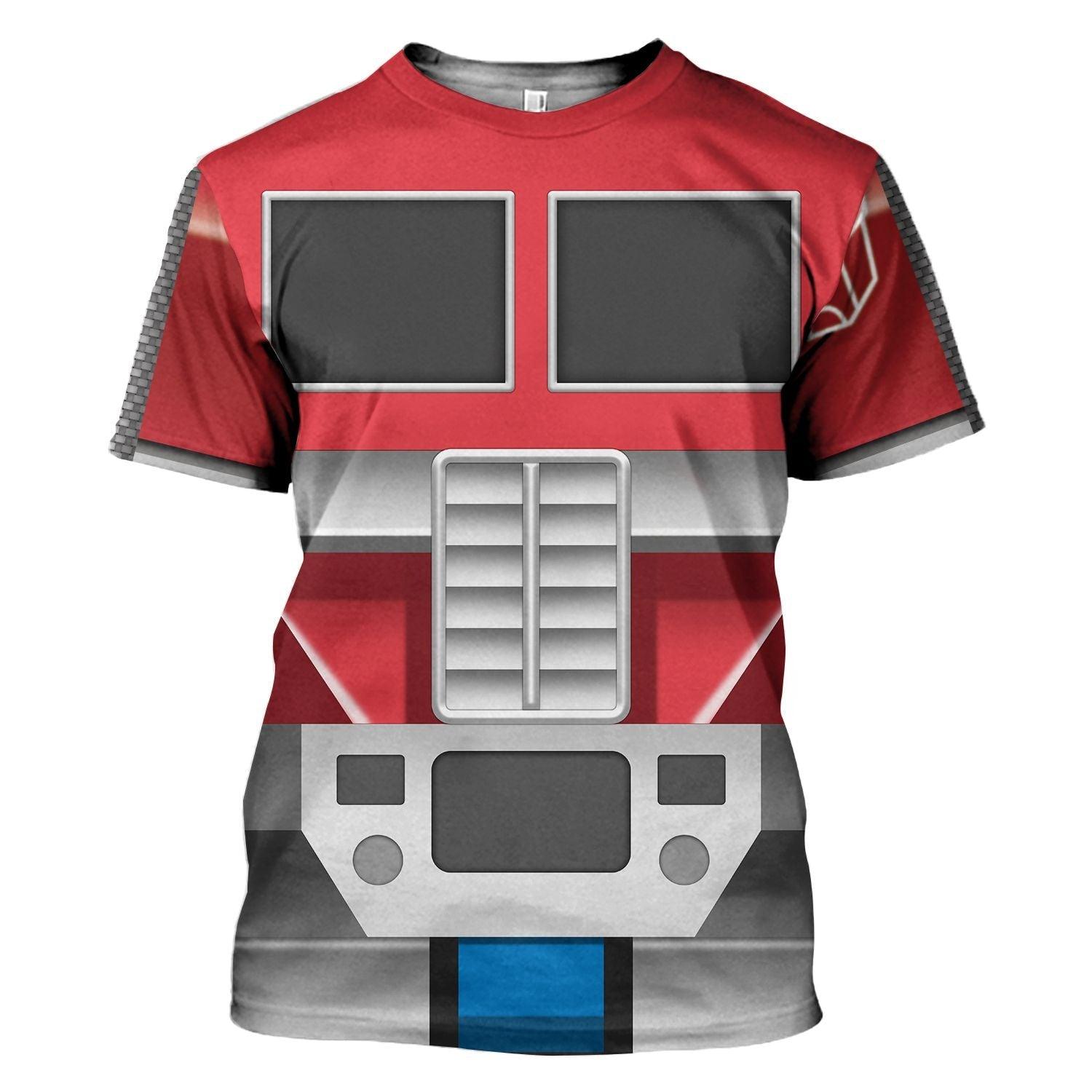 Gearhomie Robot Optimus Prime Costume Cosplay Hoodie Tracksuit - Gearhomie.com