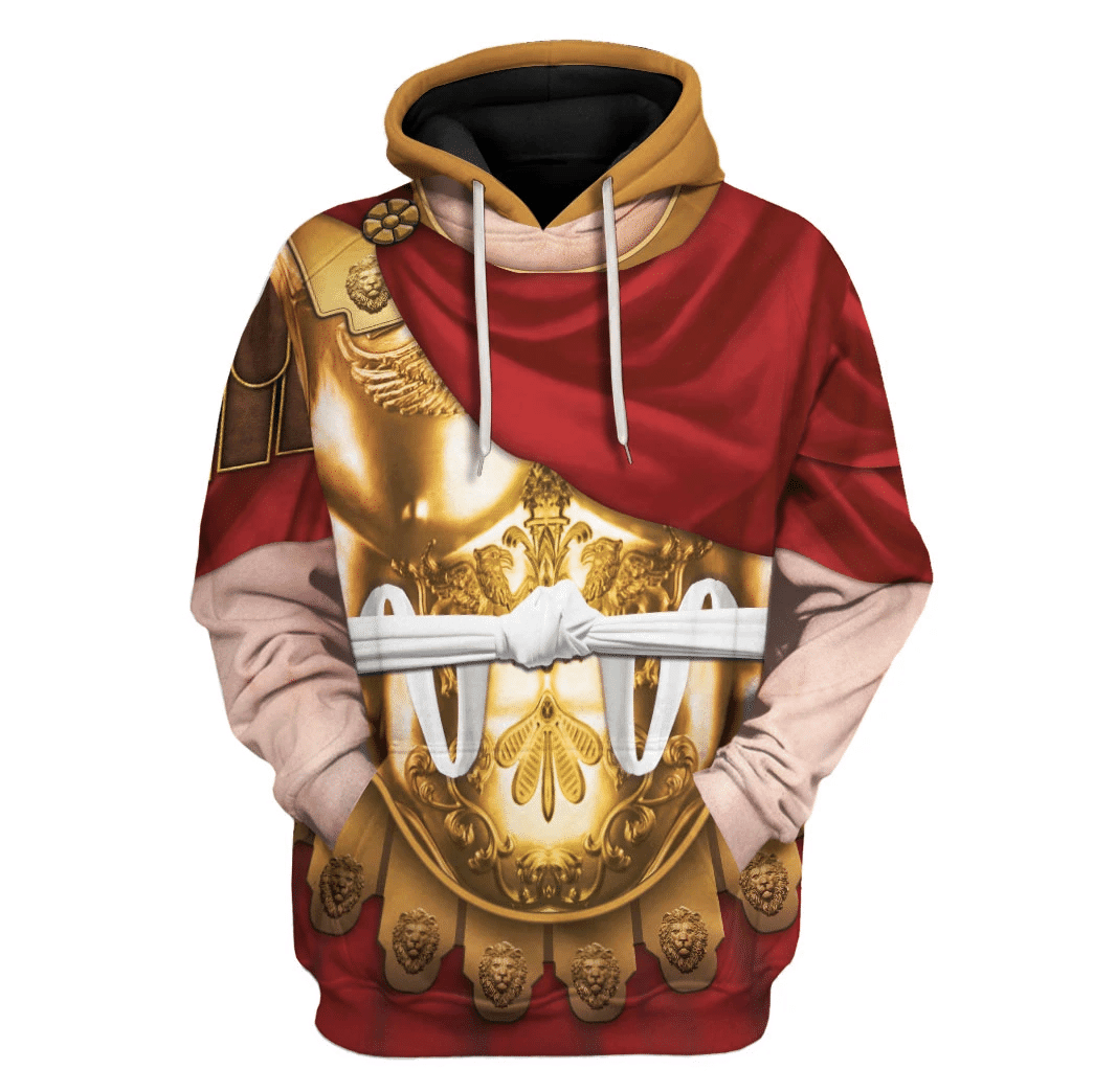 Gearhomie Roman Emperor Caesar Augustus Costume Hoodie Sweatshirt T-Shirt Tracksuit - Gearhomie.com