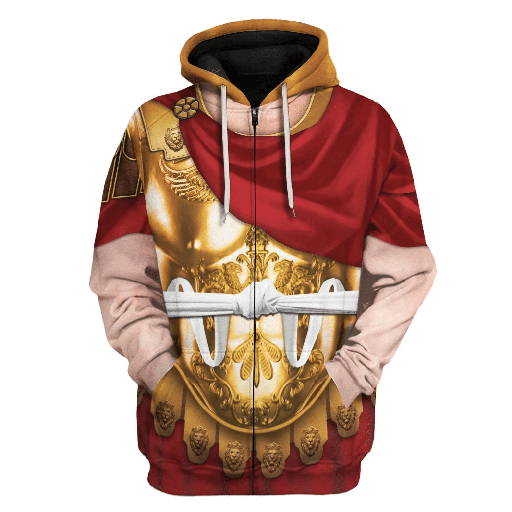 Gearhomie Roman Emperor Caesar Augustus Costume Hoodie Sweatshirt T-Shirt Tracksuit - Gearhomie.com