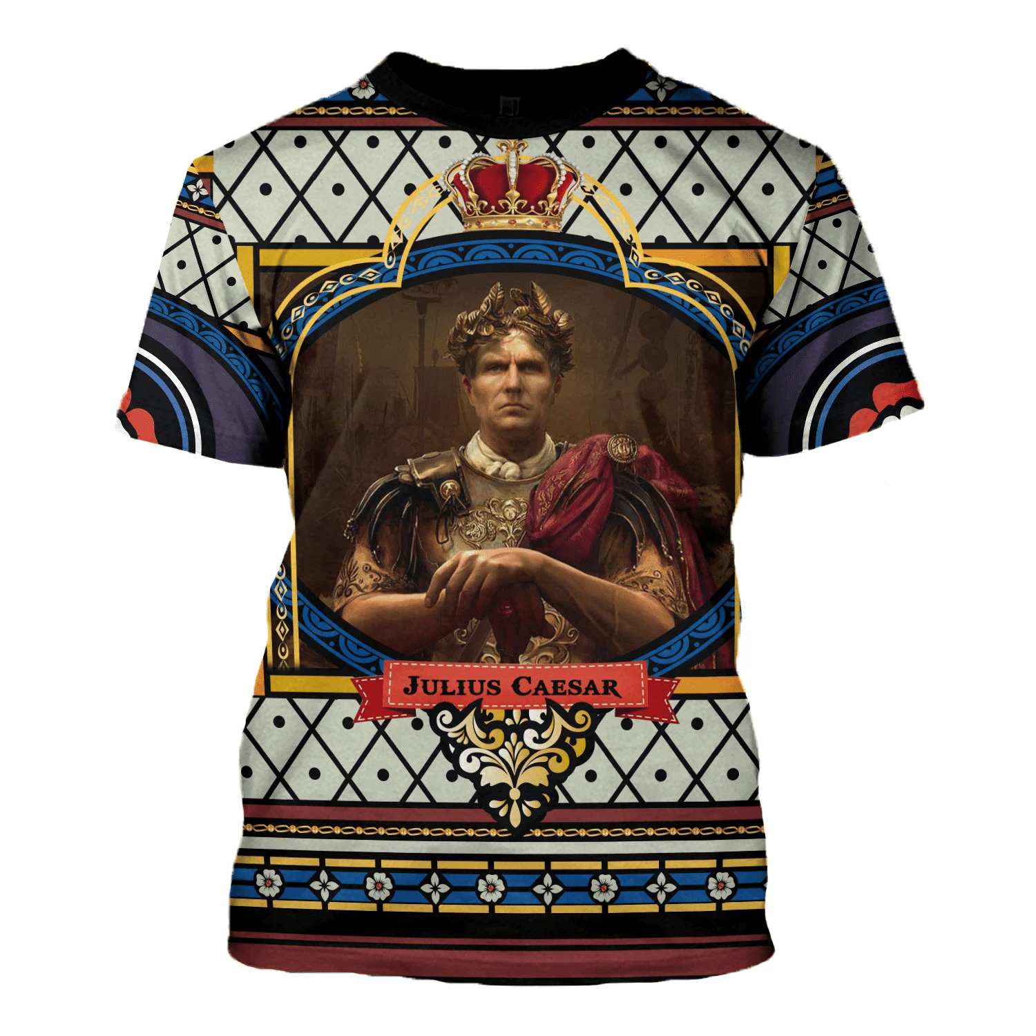 Gearhomie Roman General Gaius Julius Caesar Costume Hoodie Sweatshirt T-Shirt Tracksuit - Gearhomie.com