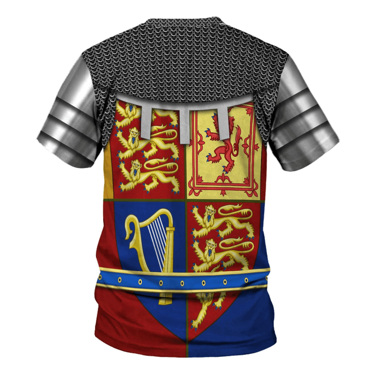 Gearhomie Royal Coat of Arms of the United Kingdom (Queen Elizabeth II) Costume Hoodie Sweatshirt T-Shirt Tracksuit - Gearhomie.com