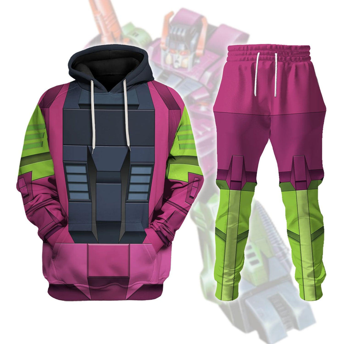 Gearhomie Scorponok G1 Decepticon Costume Cosplay Hoodie Tracksuit - DucG