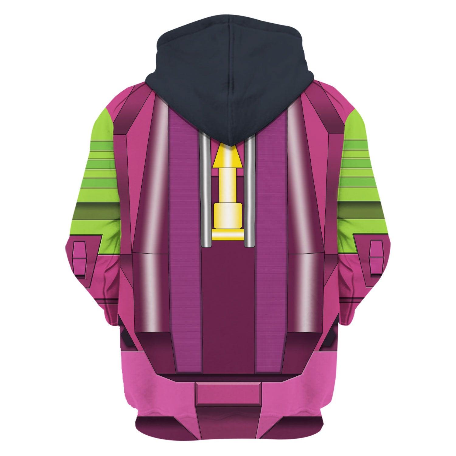 Gearhomie Scorponok G1 Decepticon Costume Cosplay Hoodie Tracksuit - DucG