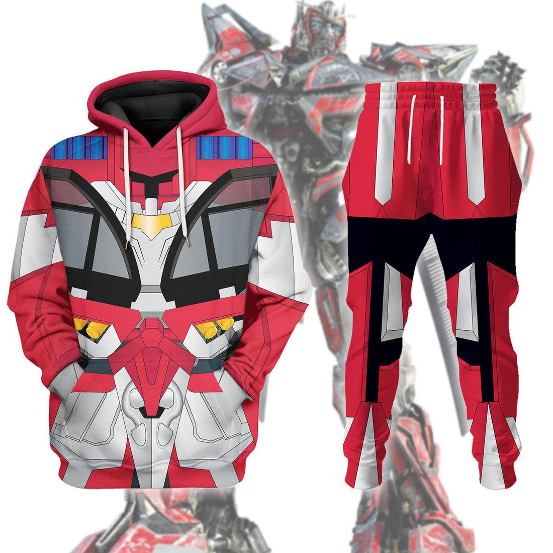 Gearhomie Sentinel Prime Costume Cosplay Hoodie Tracksuit - Gearhomie.com
