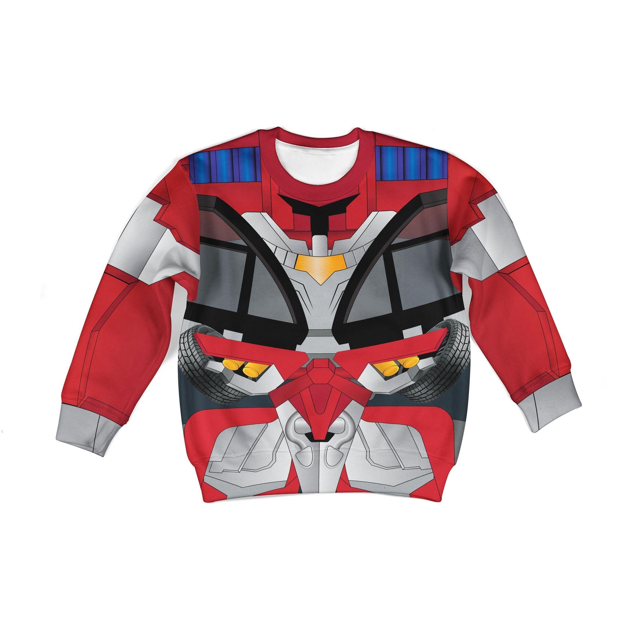 Gearhomie Sentinel Prime Kid Costume Cosplay Hoodie Sweatshirt T-Shirt - Gearhomie.com