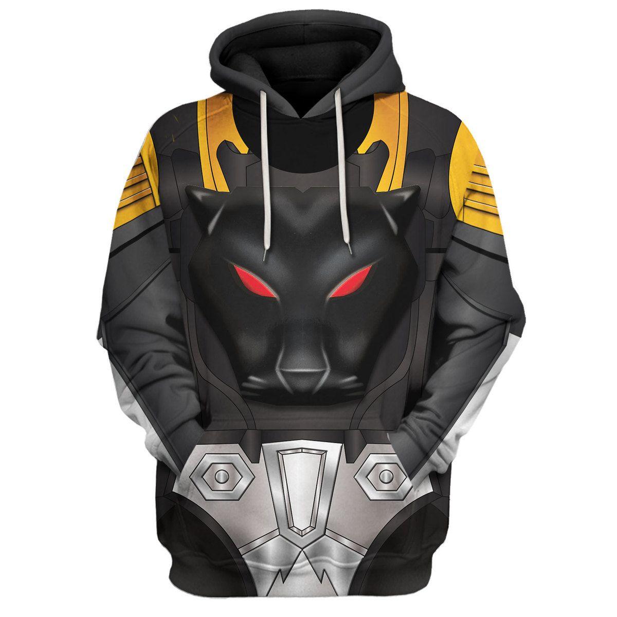 OodieGang Shadow Panther Costume Cosplay Hoodie Tracksuit - OodieGang.com