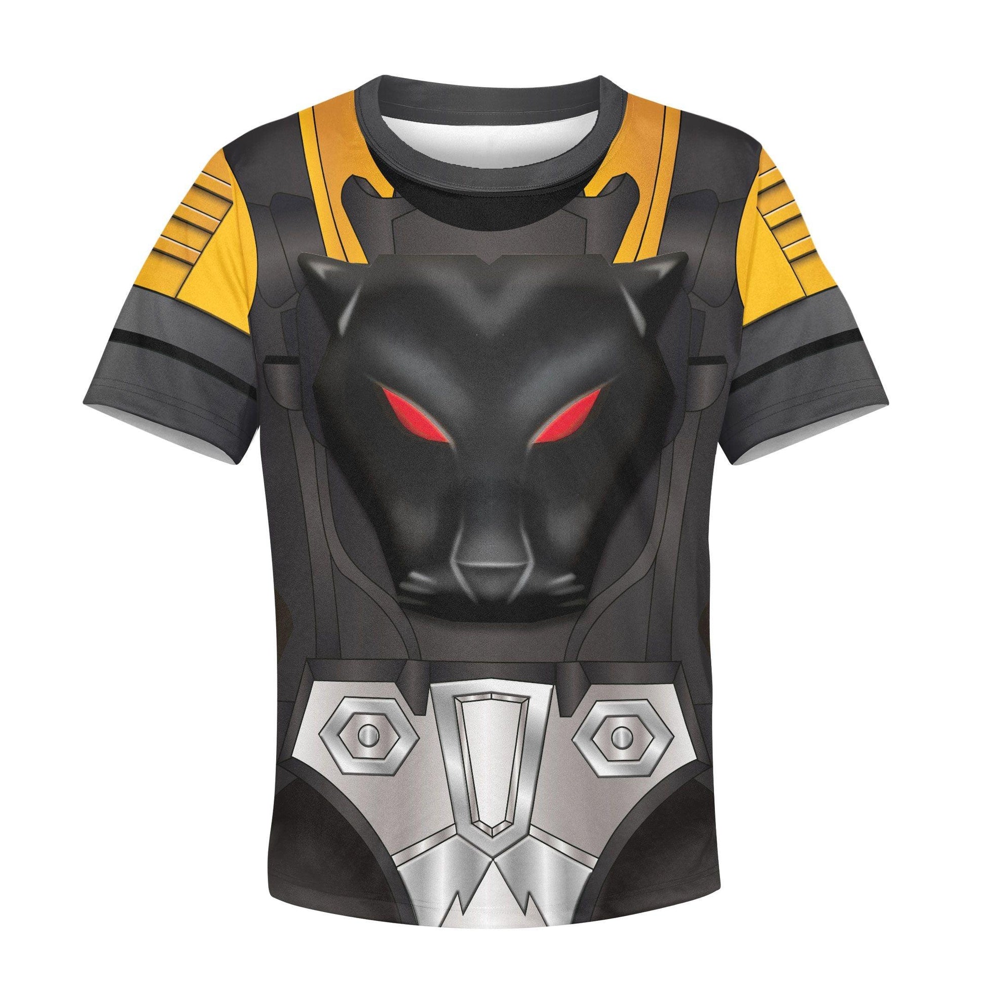 Gearhomie Shadow Panther Kid Costume Cosplay Hoodie Sweatshirt T-Shirt - Gearhomie.com