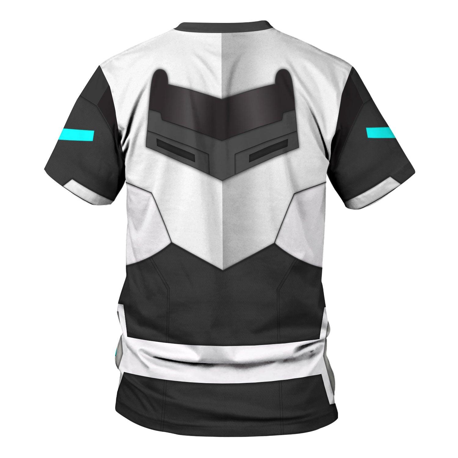 Gearhomie Shiro Legendary Defender Hoodie T-shirt Sweatpants Cosplay - DucG