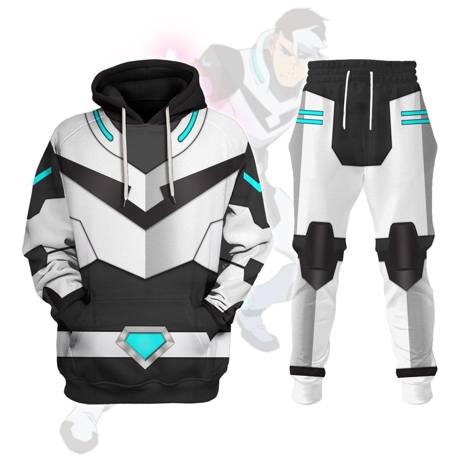 Gearhomie Shiro Legendary Defender Hoodie T-shirt Sweatpants Cosplay - DucG