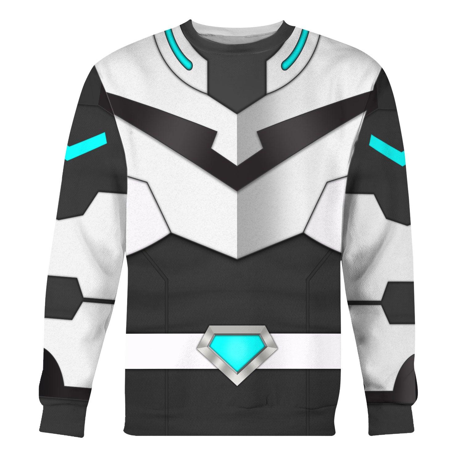 Gearhomie Shiro Legendary Defender Hoodie T-shirt Sweatpants Cosplay - DucG