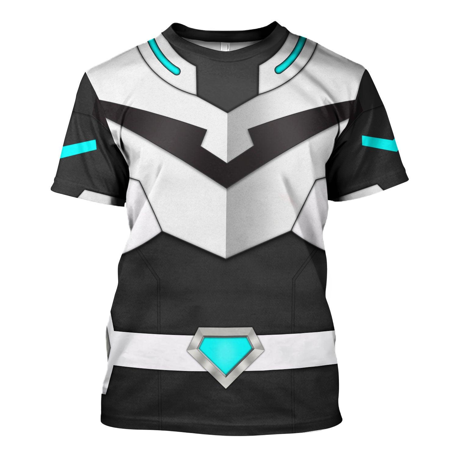 Gearhomie Shiro Legendary Defender Hoodie T-shirt Sweatpants Cosplay - DucG