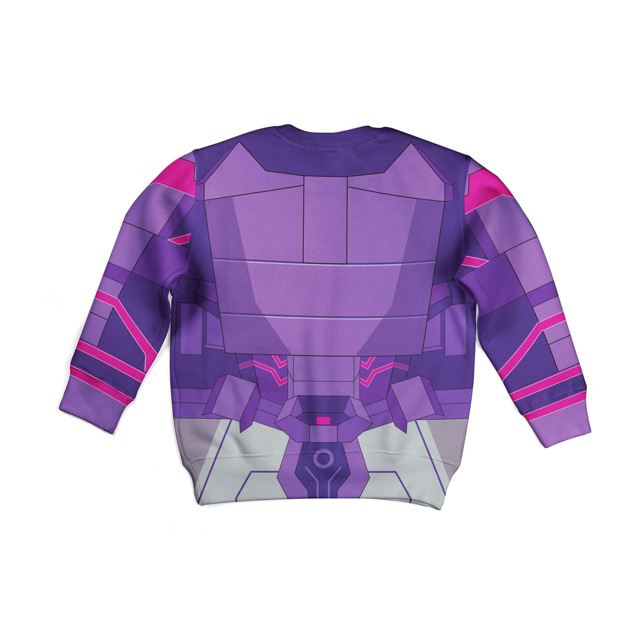 Gearhomie Shockwave Decepticons Kid Costume Cosplay Hoodie Sweatshirt T-Shirt - Gearhomie.com