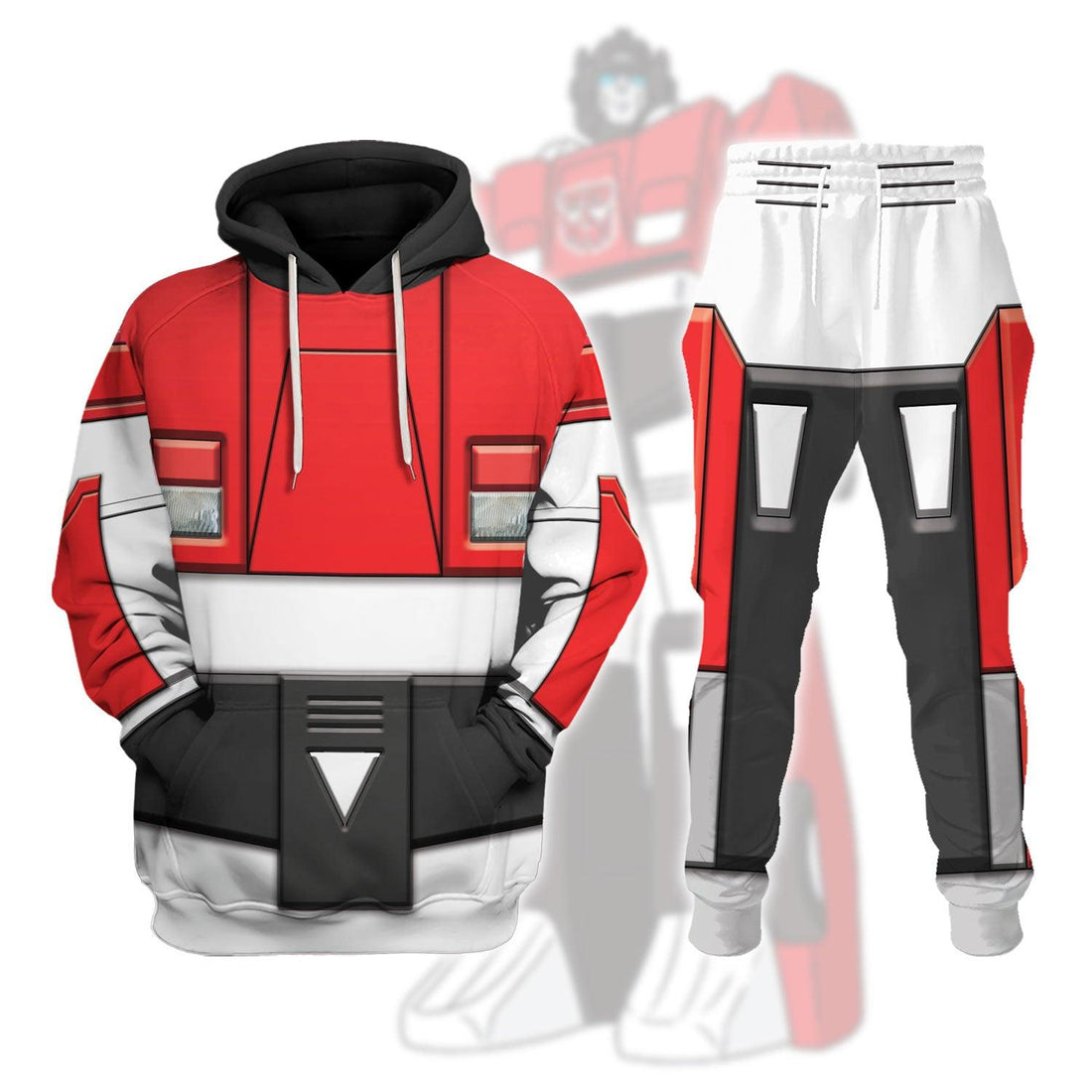 Gearhomie Sideswipe Costume Cosplay Hoodie Tracksuit - DucG
