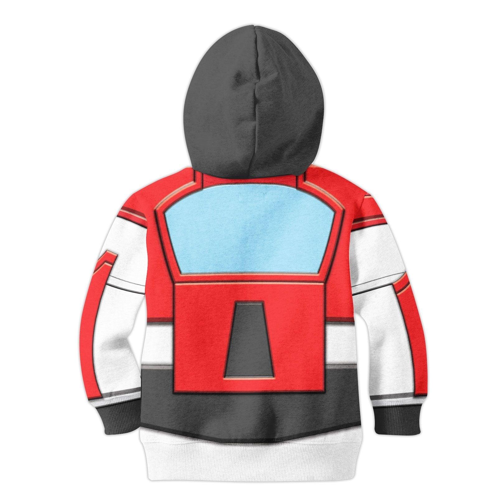 Gearhomie Sideswipe Kid Costume Cosplay Hoodie Sweatshirt T-Shirt - Gearhomie.com