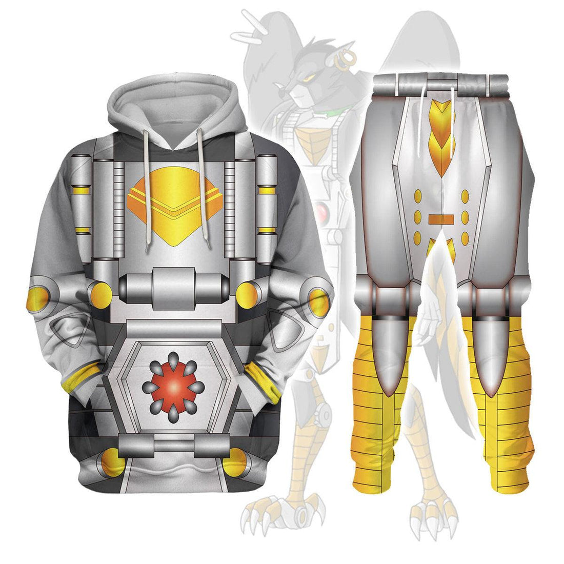 Gearhomie Silverbolt Beast Wars Costume Cosplay Hoodie Tracksuit - Gearhomie.com