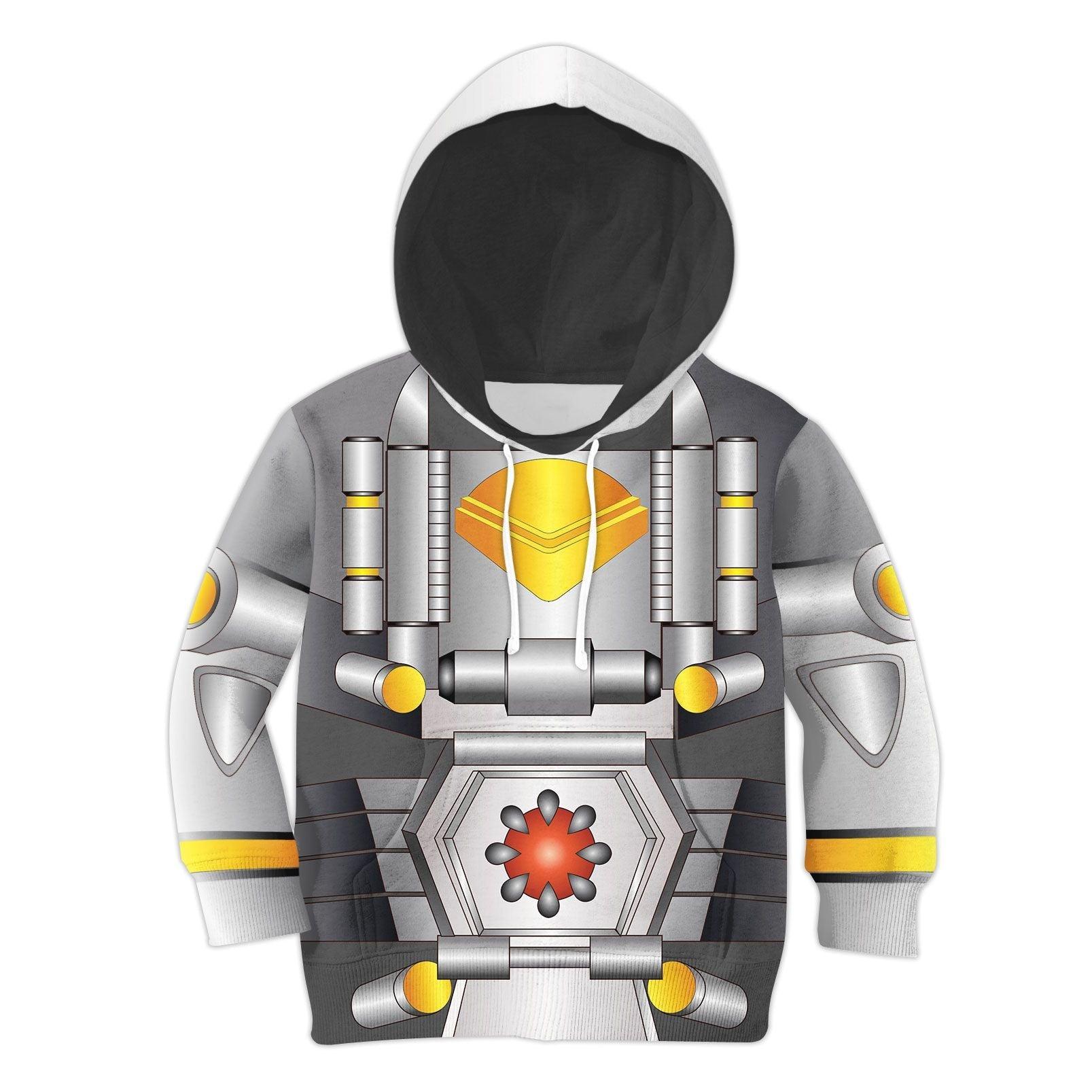 CustomsPig Silverbolt Beast Wars Kid Costume Cosplay Hoodie Sweatshirt T-Shirt -  CustomsPig.com