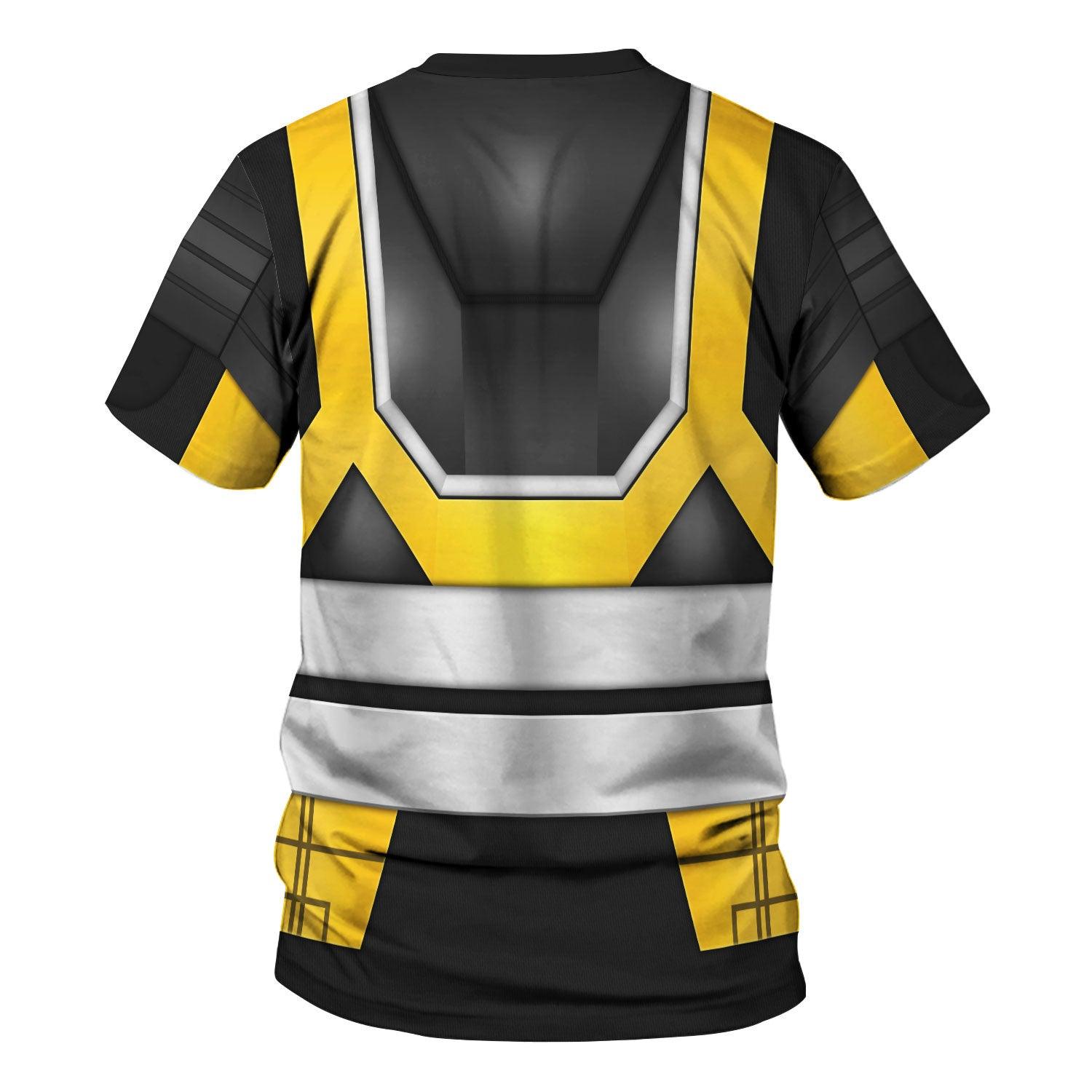 Gearhomie Simulation Super Gold Kamen Rider Black RX Cosplay Costumes Hoodies Sweatshirt T-shirt Tracksuit - Gearhomie.com
