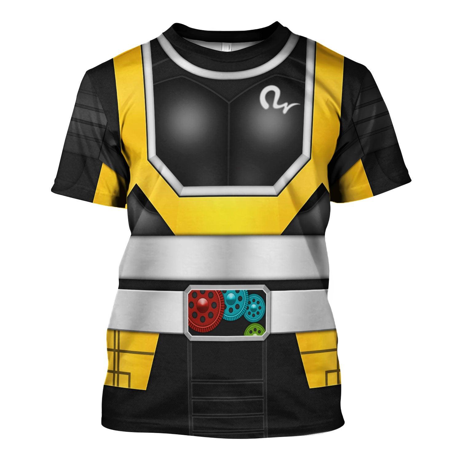 Gearhomie Simulation Super Gold Kamen Rider Black RX Cosplay Costumes Hoodies Sweatshirt T-shirt Tracksuit - Gearhomie.com