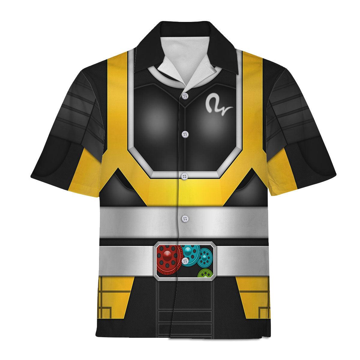 Gearhomie Simulation Super Gold Kamen Rider Black RX Cosplay Costumes Hoodies Sweatshirt T-shirt Tracksuit - Gearhomie.com
