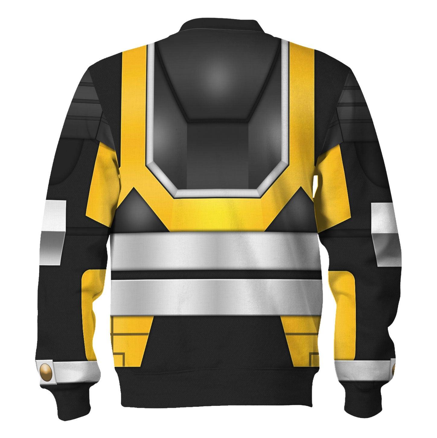 Gearhomie Simulation Super Gold Kamen Rider Black RX Cosplay Costumes Hoodies Sweatshirt T-shirt Tracksuit - Gearhomie.com