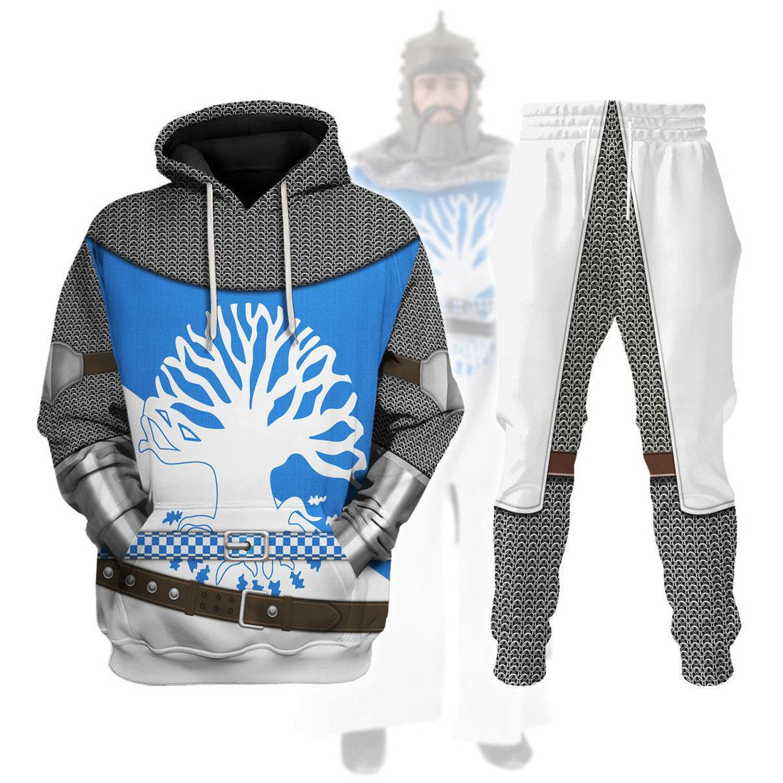 CustomsPig Sir Bedevere Knight Costume Hoodie Sweatshirt T-Shirt Tracksuit - CustomsPig.com