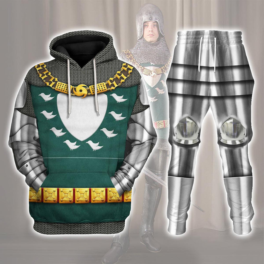 Gearhomie Sir Thomas Erphingham Knights Costume Hoodie Sweatshirt T-Shirt Tracksuit - Gearhomie.com