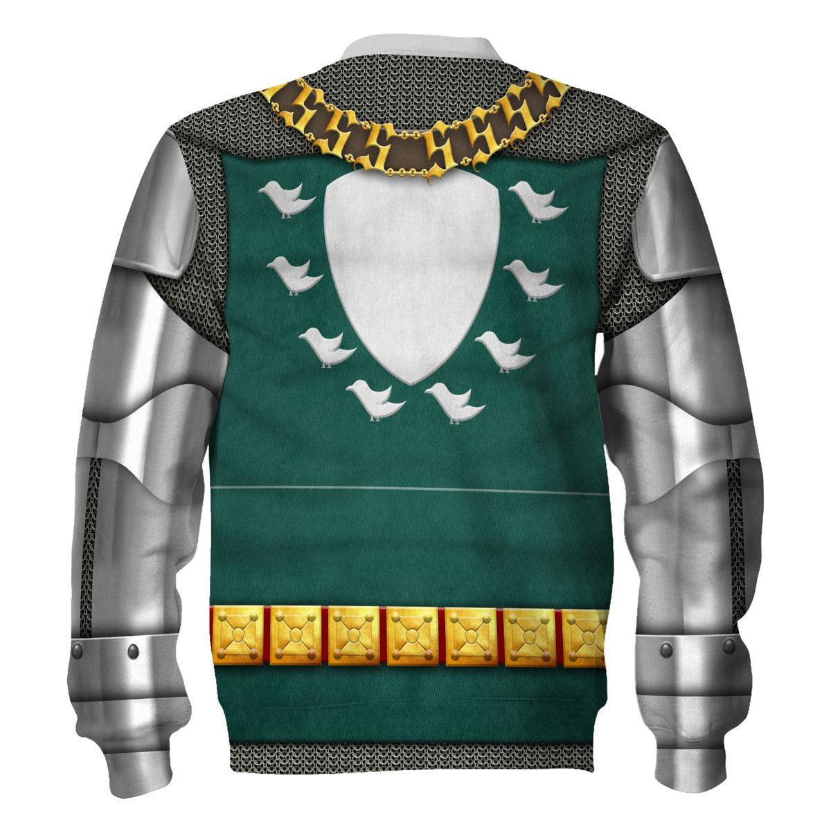 Gearhomie Sir Thomas Erphingham Knights Costume Hoodie Sweatshirt T-Shirt Tracksuit - Gearhomie.com