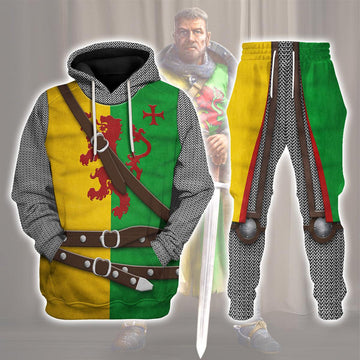 Gearhomie Sir William Marshal 1st Earl of Pembroke Knights Costume Hoodie Sweatshirt T-Shirt Tracksuit - Gearhomie.com