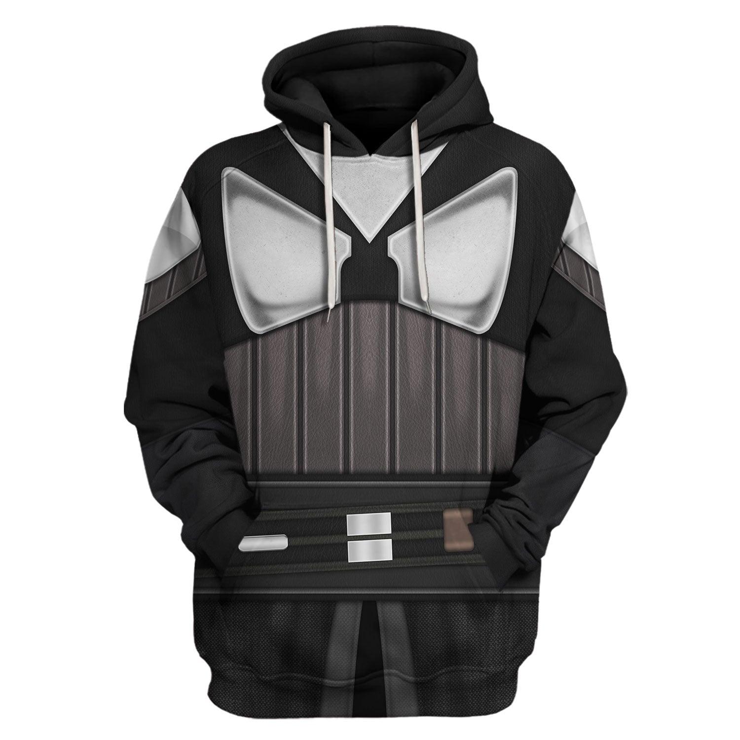 YMskins Sith Acolyte Armor Costume Hoodie Sweatshirt T-Shirt Sweatpants