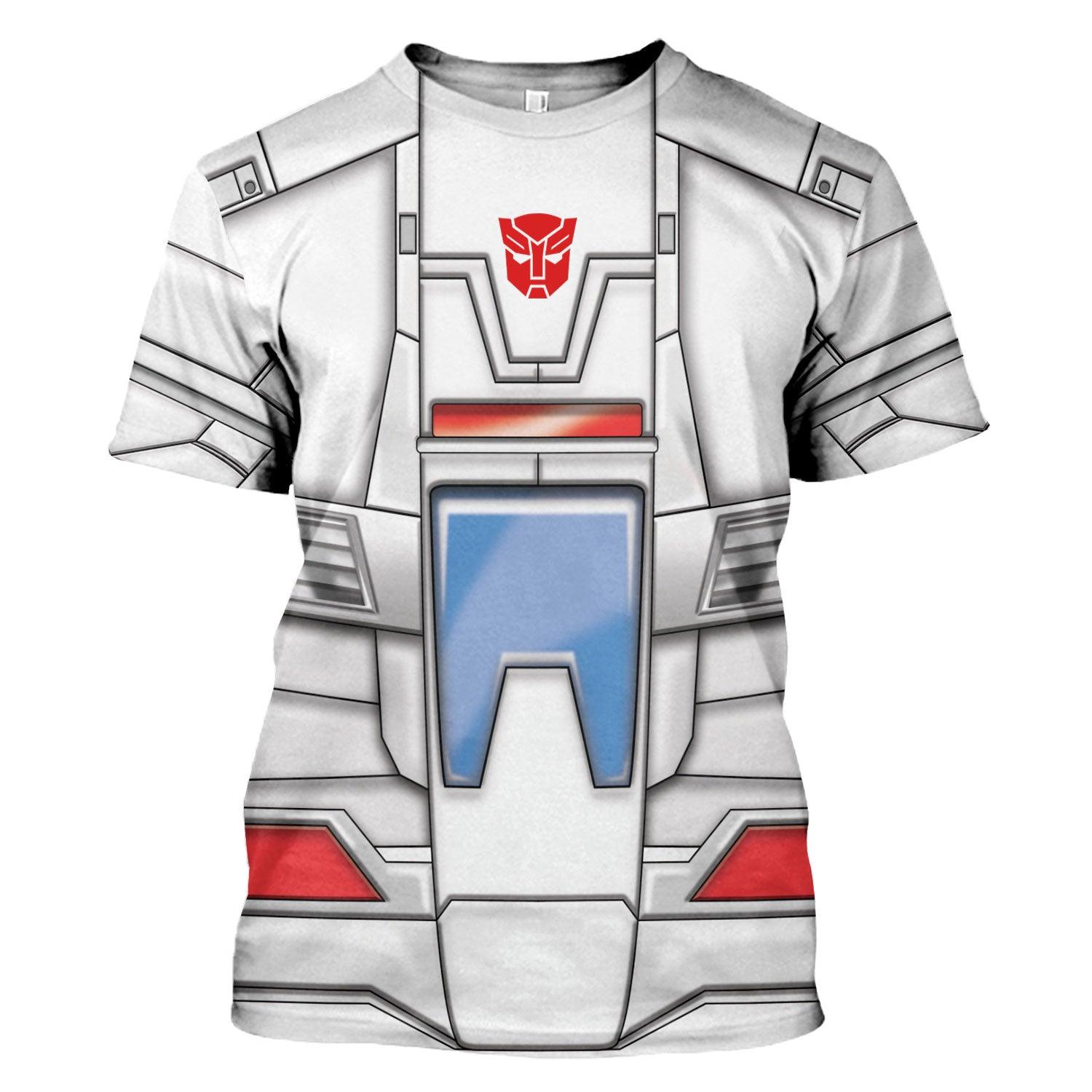 Gearhomie Skyfire Jetfire G1 Transfomers Robot Costume Hoodie Sweatshirt T-Shirt Tracksuit - Gearhomie.com