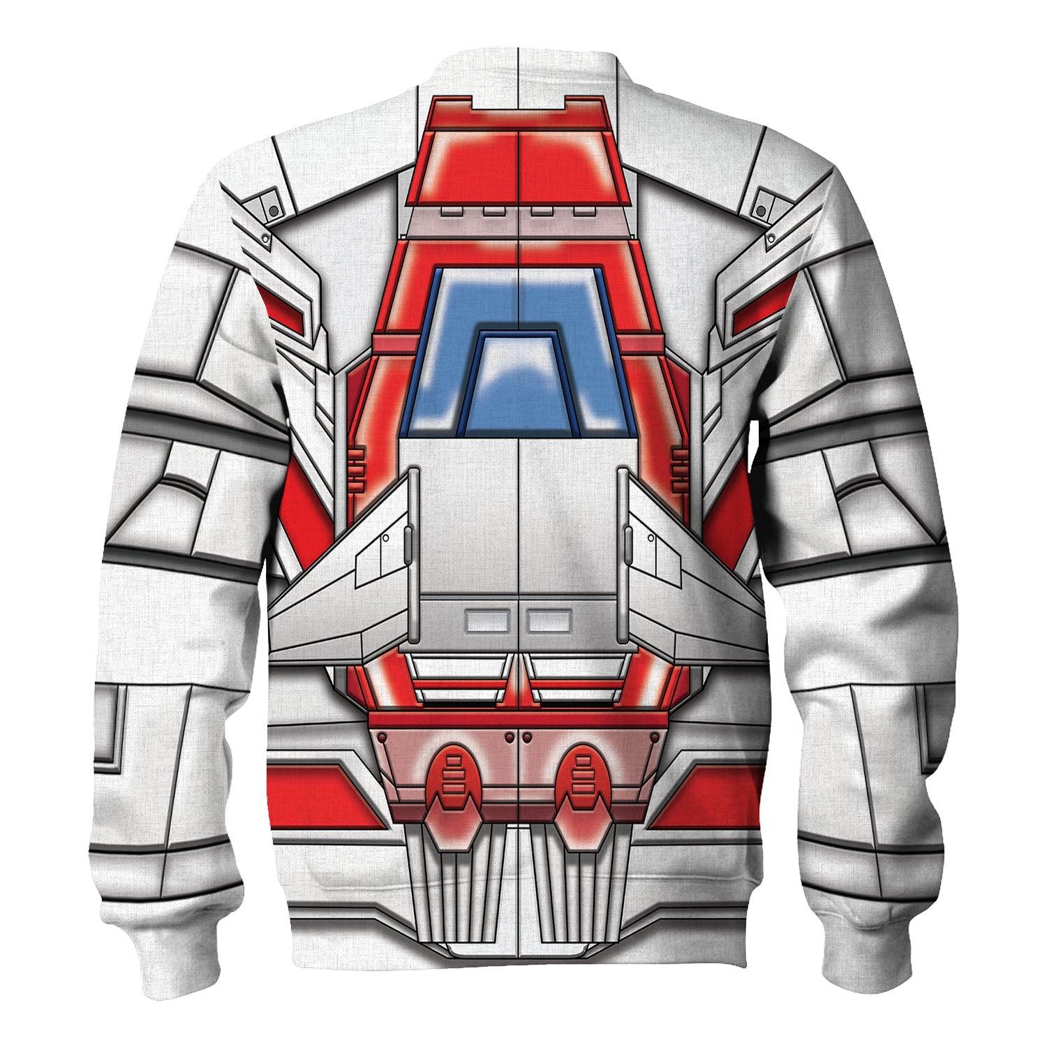 Gearhomie Skyfire Jetfire G1 Transfomers Robot Costume Hoodie Sweatshirt T-Shirt Tracksuit - Gearhomie.com