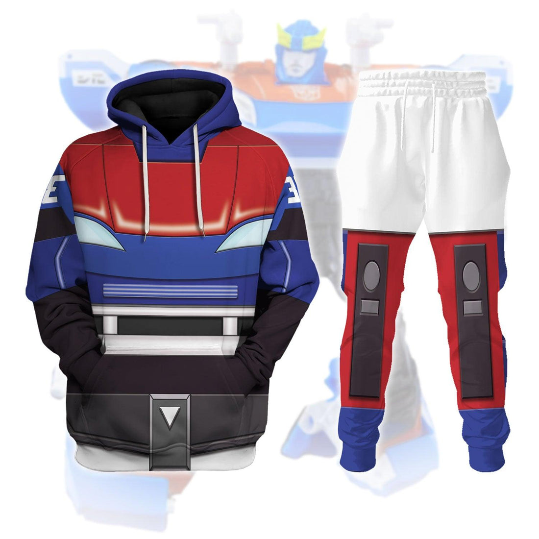 Gearhomie Smokescreen Costume Cosplay Hoodie Tracksuit - DucG