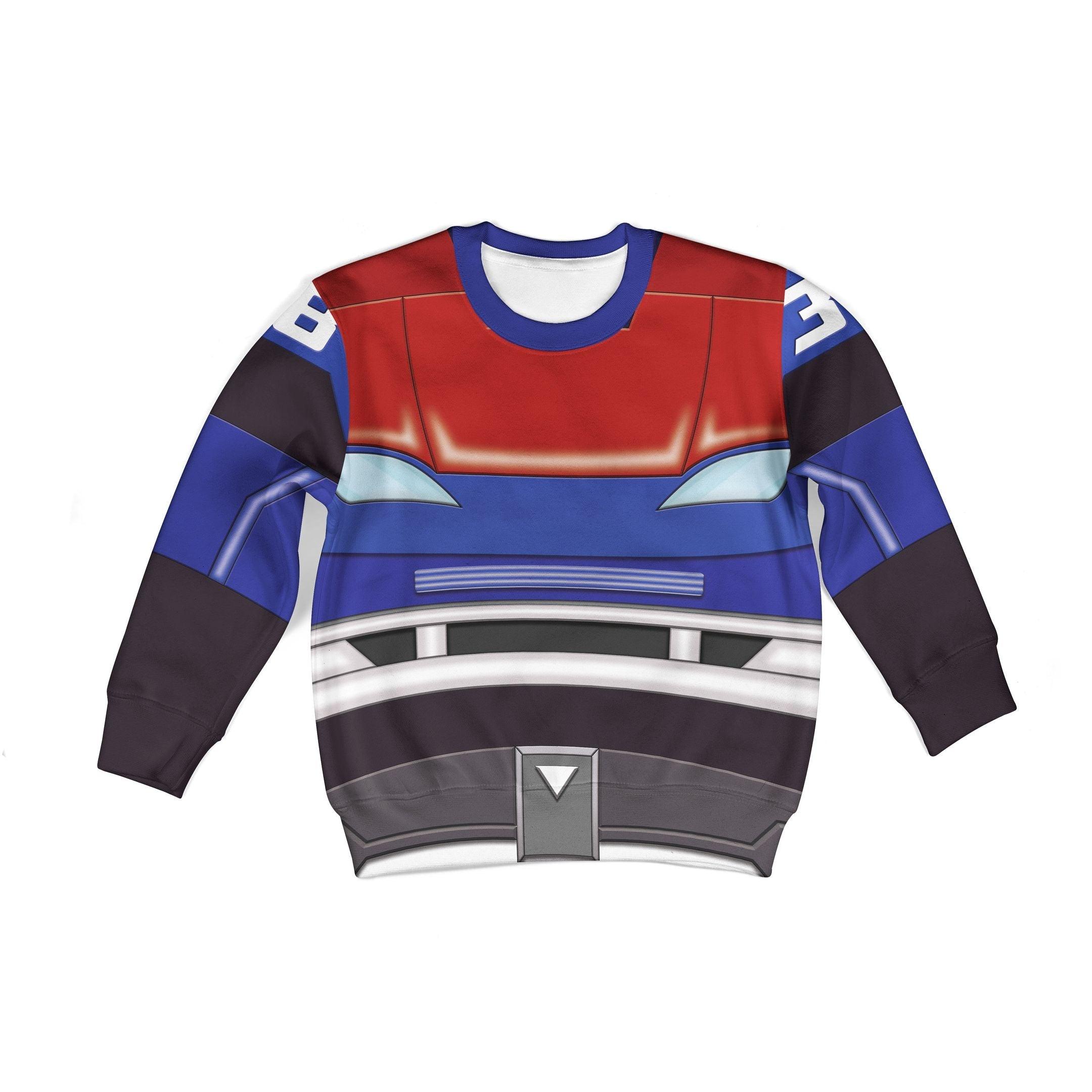 Gearhomie Smokescreen Kid Costume Cosplay Hoodie Sweatshirt T-Shirt - Gearhomie.com
