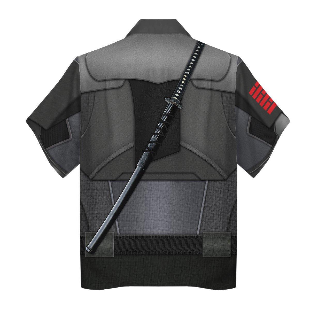 GearHomie Snake Eyes (G.I. Joe) Costumes Hoodie Sweatshirt T-Shirt Tracksuit - DucG