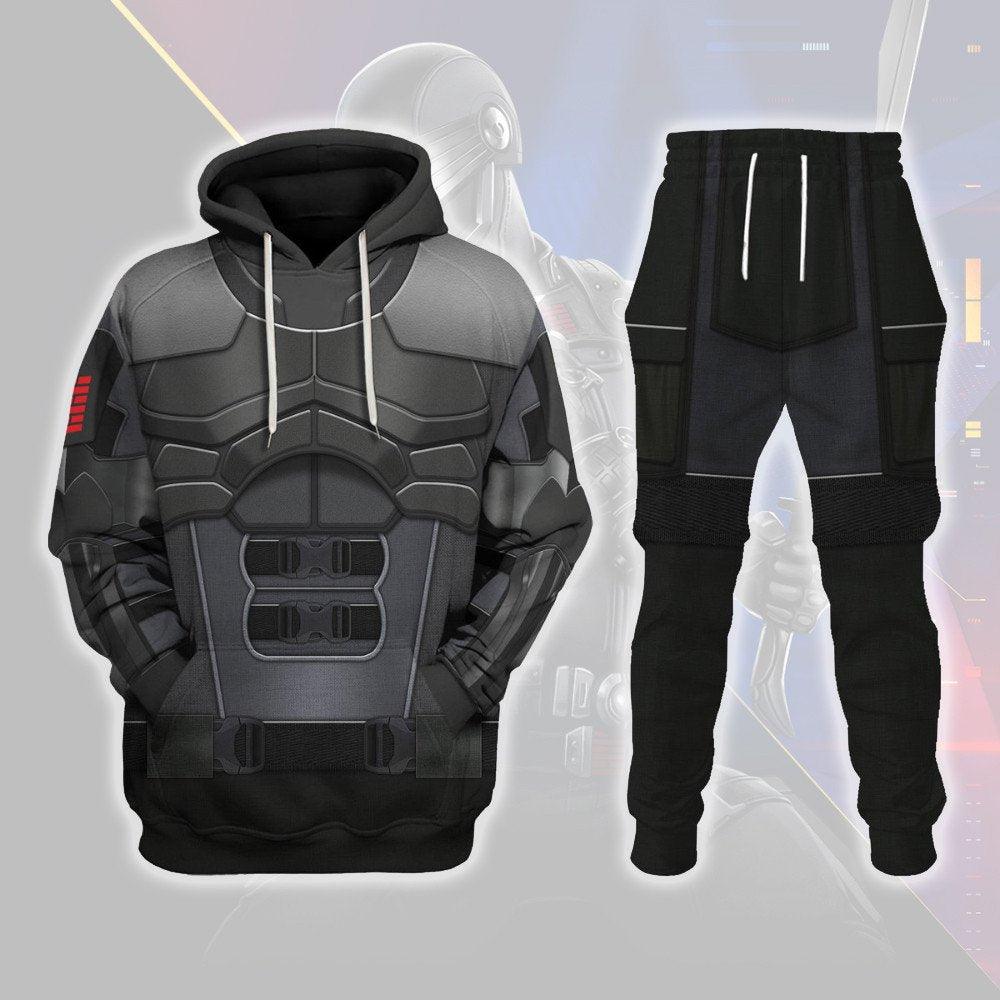 GearHomie Snake Eyes (G.I. Joe) Costumes Hoodie Sweatshirt T-Shirt Tracksuit - DucG
