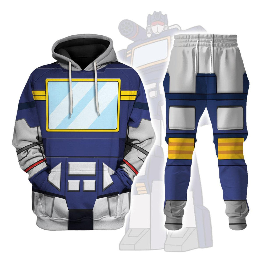 Gearhomie Soundwave Costume Cosplay Hoodie Tracksuit - Gearhomie.com