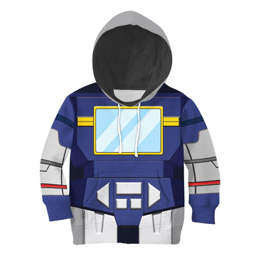  CustomsPig Soundwave Kid Costume Cosplay Hoodie Sweatshirt T-Shirt -  CustomsPig.com