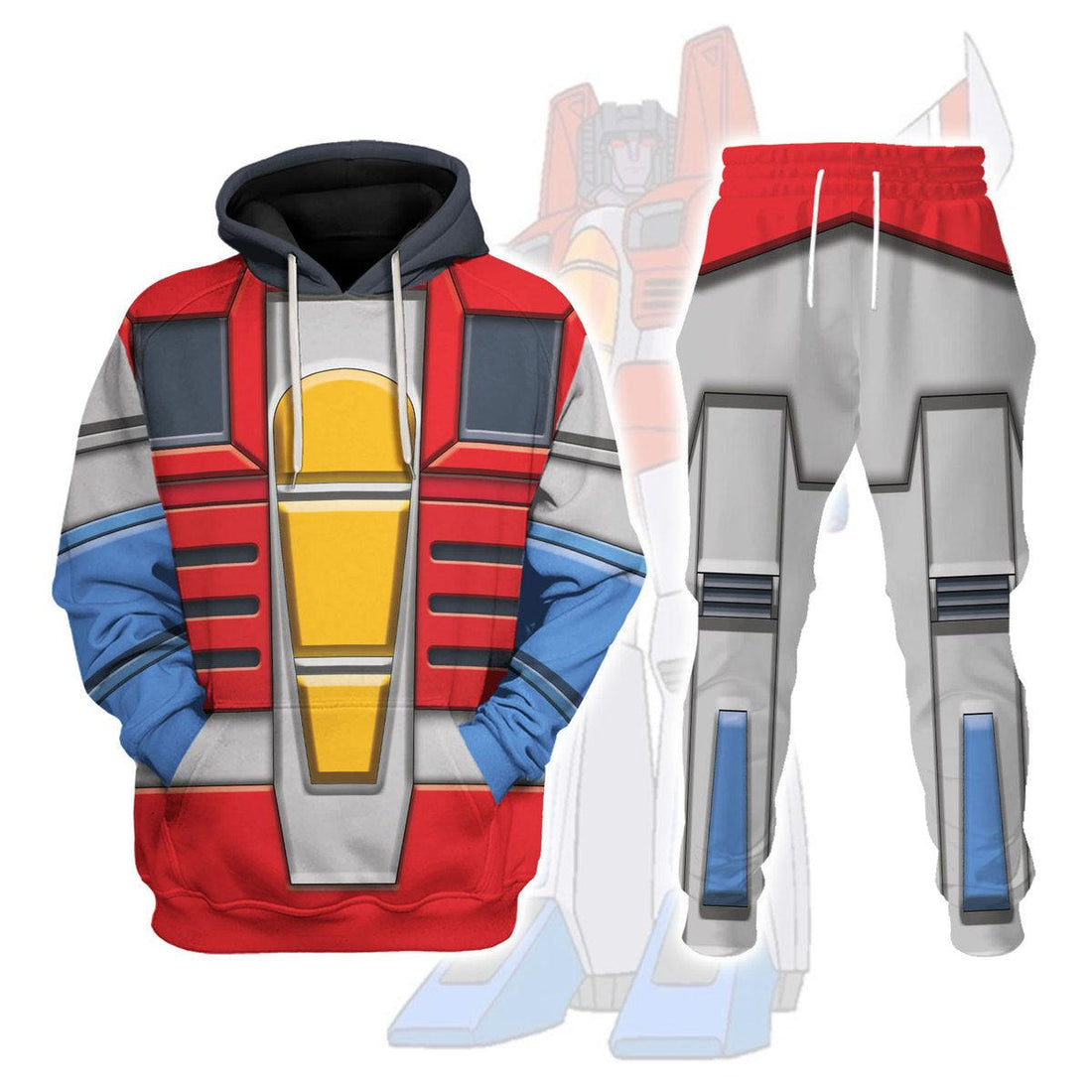 Gearhomie Starscream Costume Cosplay Hoodie Tracksuit - Gearhomie.com