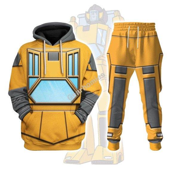 Gearhomie Sunstreaker G1 Costume Cosplay Hoodie Tracksuit - DucG