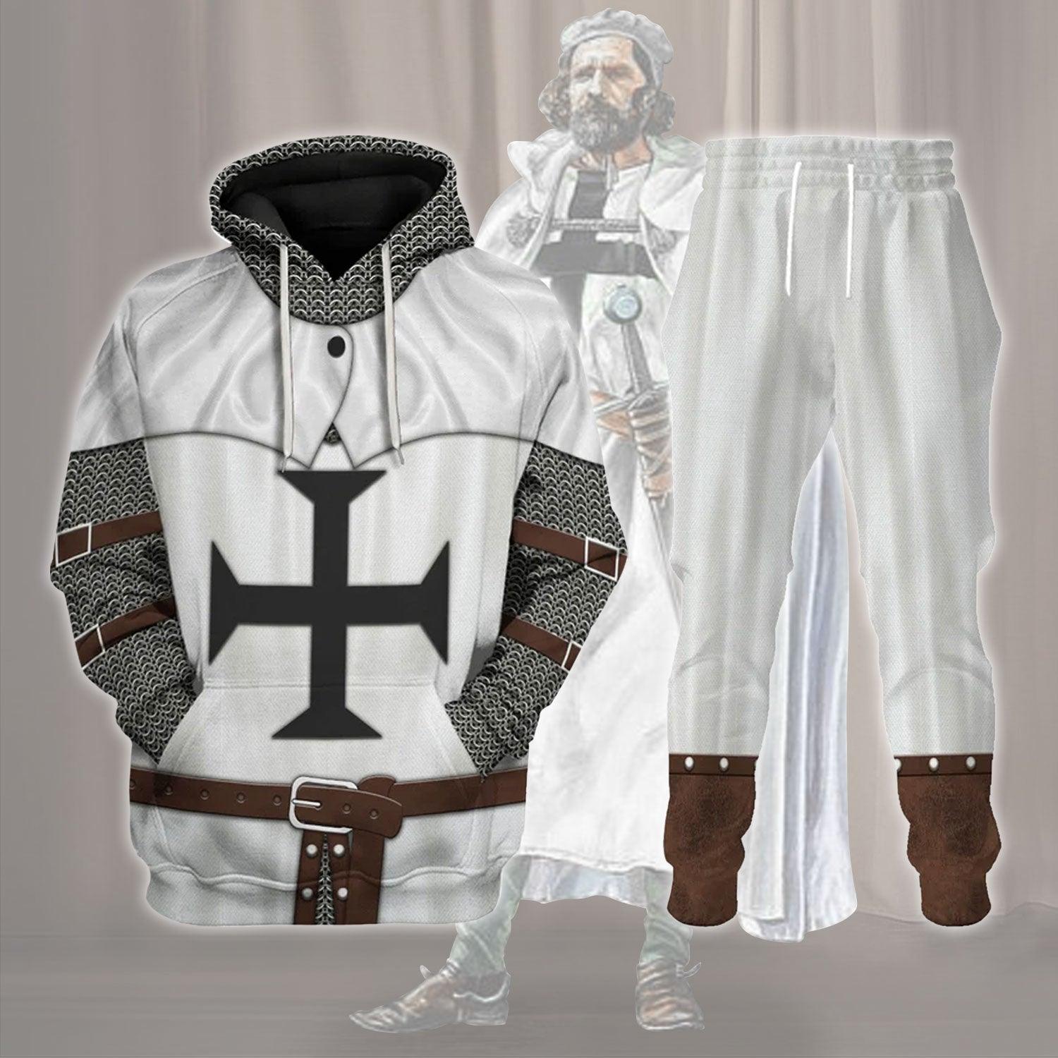 Gearhomie Teutonic Order Knight Costume Hoodie Sweatshirt T-Shirt Tracksuit - Gearhomie.com