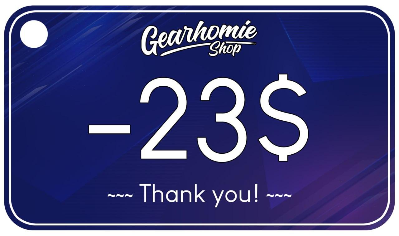Gearhomie Thank You Item - Gearhomie.com