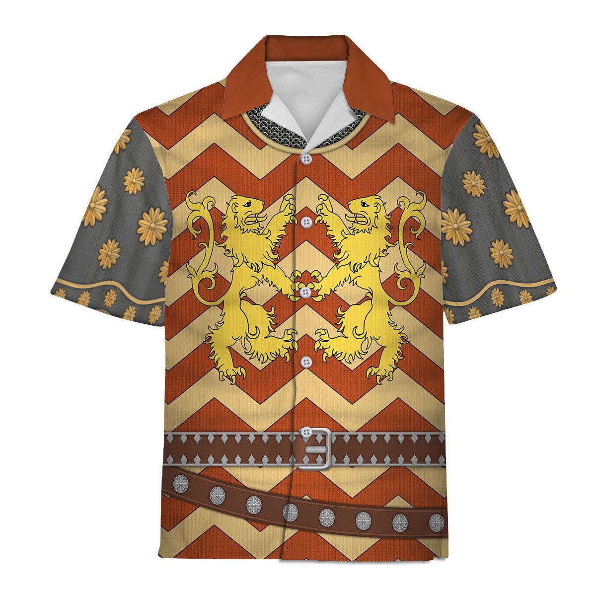 Gearhomie The Angevin King Knight Costume Hoodie Sweatshirt T-Shirt Tracksuit - Gearhomie.com