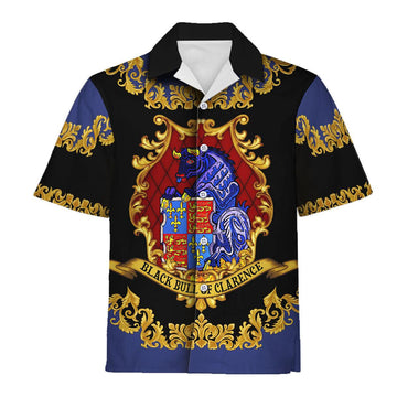 CustomsPig The Black Bull of Clarence Hawaiian Shirt Polo Shirt Beach Shorts - CustomsPig.com