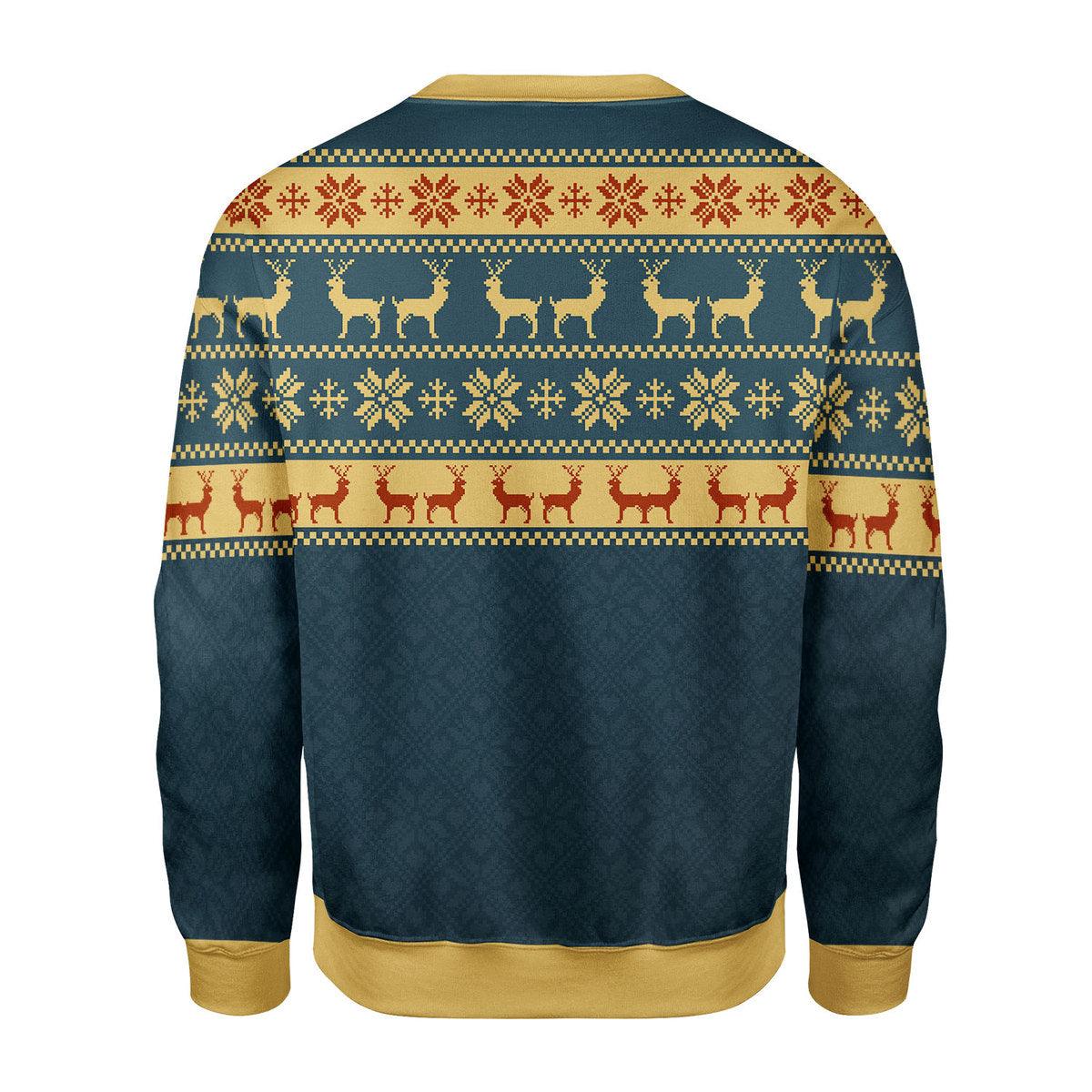 Gearhomie The Good Shepherd Artwork Christmas Sweater - Gearhomie.com