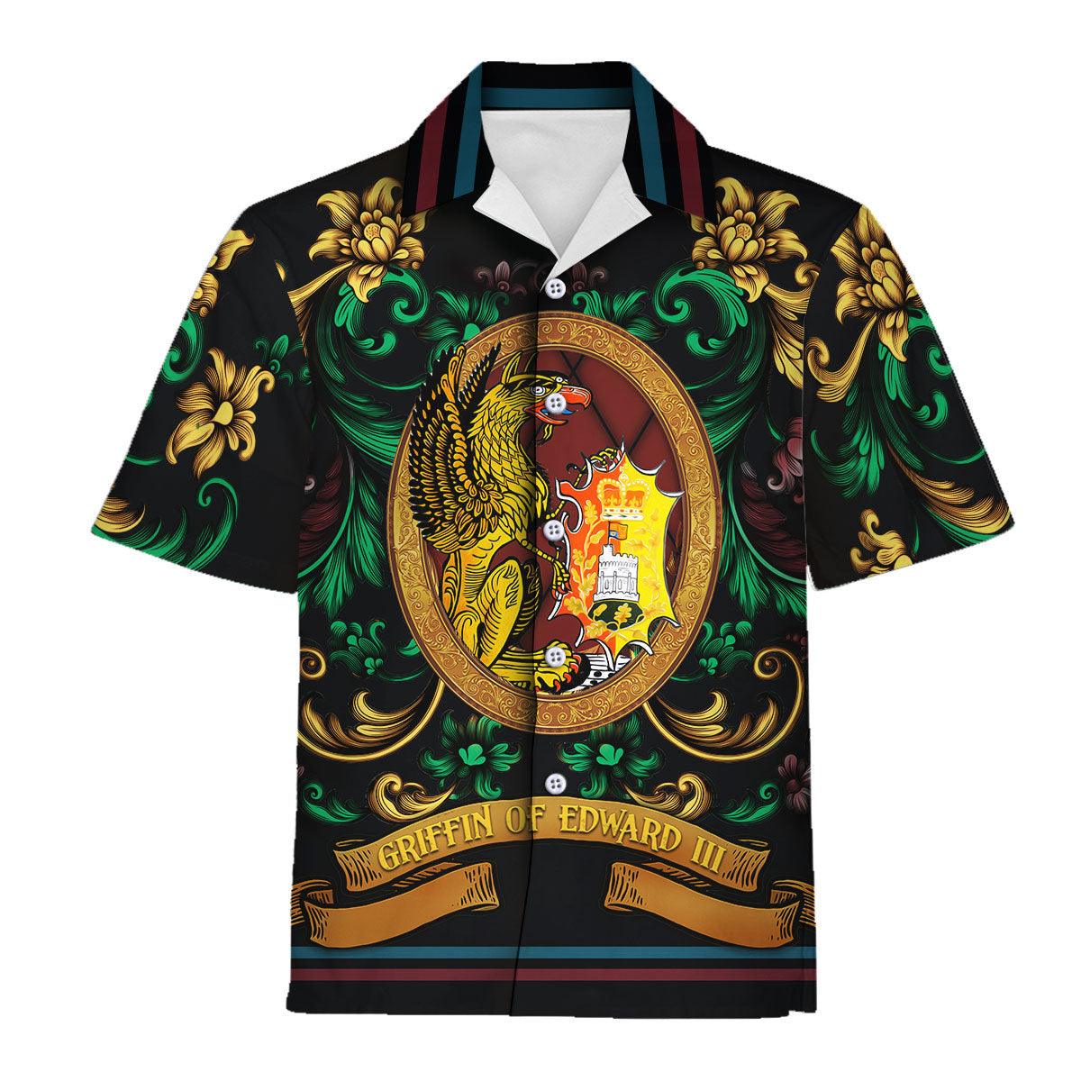 CustomsPig The Griffin of Edward III Hawaiian Shirt Polo Shirt Beach Shorts - CustomsPig.com