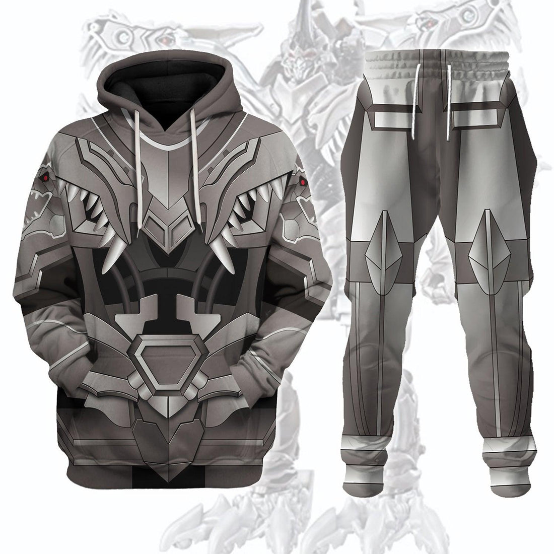Gearhomie The Last Knight Knight Armor Turbo Changer Grimlock Costume Cosplay Hoodie Tracksuit - Gearhomie.com
