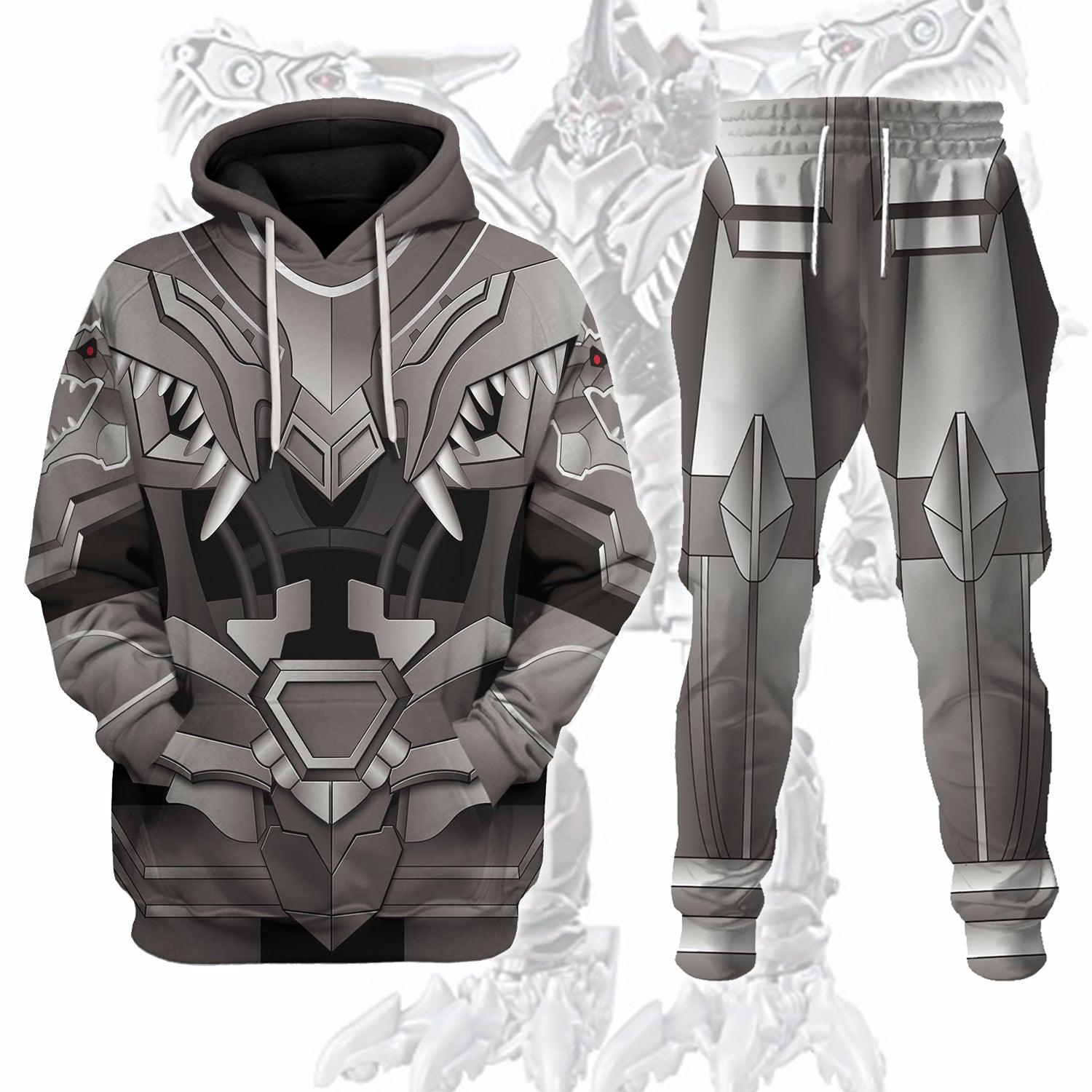 Gearhomie The Last Knight Knight Armor Turbo Changer Grimlock Costume Cosplay Hoodie Tracksuit - Gearhomie.com